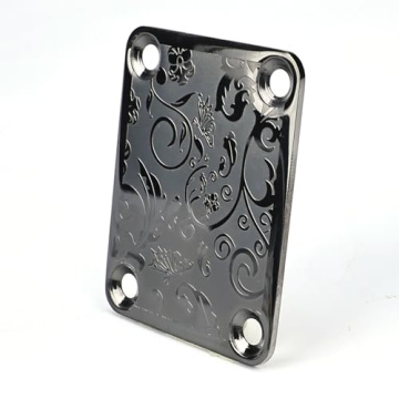 Engraved Stainless Steel Guitar Neck Plate for Telecaster