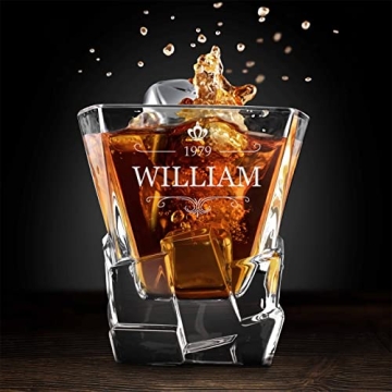 Personalized Whiskey Decanter Set for Groomsmen