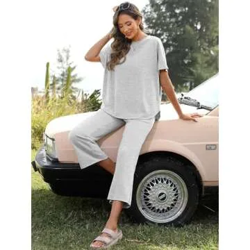 ANRABESS Women's Summer 2 Piece Outfits for Stylish Comfort