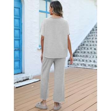 ANRABESS Women's Summer 2 Piece Outfits for Stylish Comfort