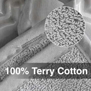 Ritz Terry Pocket Mitt & Hot Pad: Unparalleled Heat Resistant, Durable 100% Cotton – Ergonomically Designed for Optimal Grip – Easy-Care Machine Washable, Perfect for Your Kitchen – Titanium, 2-Pk