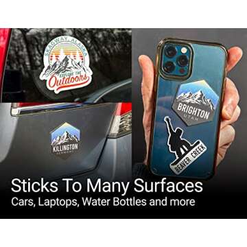 Branson Missouri Souvenir 2-Inch Vinyl Decal Sticker Adventure Awaits Design