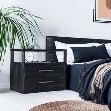 Linville Falls Two Drawer Nightstand with USB Ports