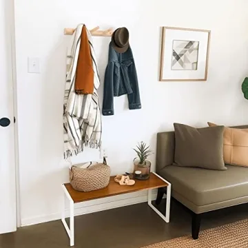 Homode Bamboo Coat Hooks - Stylish Eco-Friendly Storage Solutions
