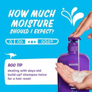 Aussie Miracle Moist Shampoo - 4-Pack for Dry Hair
