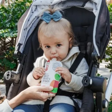 Serenity Kids Organic Veggie Baby Food Pouches - 8 Count