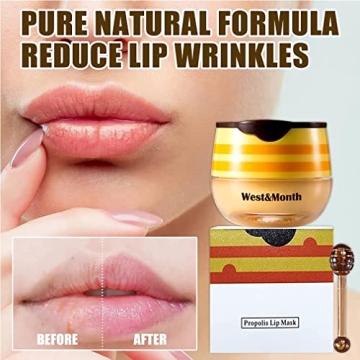 2PCS Honey & Strawberry Lip Balm for Hydrated Lips