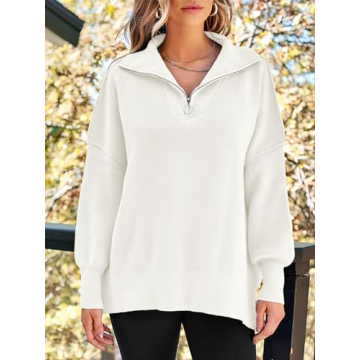 LILLUSORY Oversized Women's Sweater for Stylish Fall Fashion