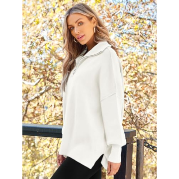 LILLUSORY Oversized Women's Sweater for Stylish Fall Fashion