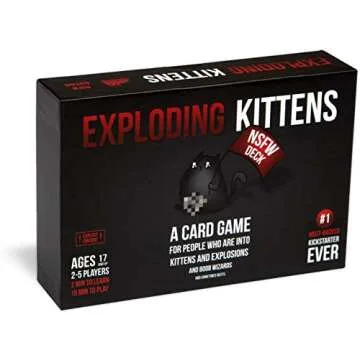 Exploding Kittens: NSFW - Adult Card Game with Expansion Pack