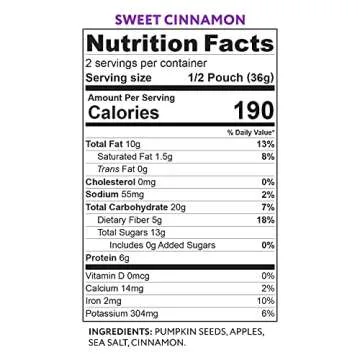 That's it. Crunchables Variety Pack Plant Based Protein, Gluten-Free Crunchy Snack Mix Perfect for Salad Topper and Yogurt Topper (2X Sea Salt, 1X Spicy Chili, 1X Sweet Cinnamon)
