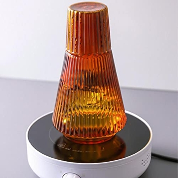 Elegant Sizikato Glass Carafe and Cup Set for Home