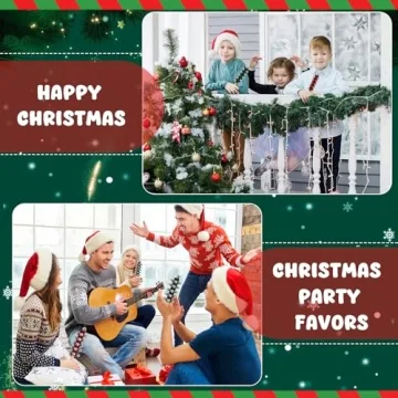 Christmas Hand Jingle Bells with Wooden Handle