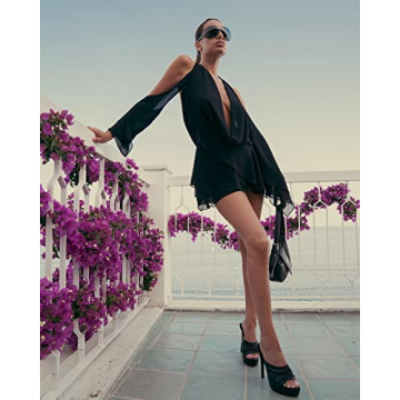 Stunning Y2k Backless Sundress for Summer Elegance