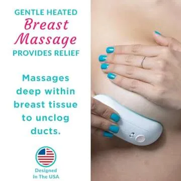 Smooch Warming Lactation Massager for Breastfeeding Comfort