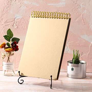 Tatuo 2 Pack Iron Display Stand for Photo & Plate Display