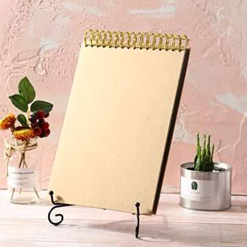 Tatuo 2 Pack Iron Display Stand for Photo & Plate Display