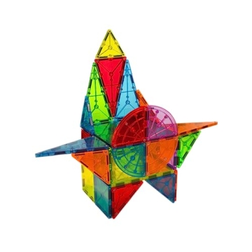 MAGNA-TILES Metropolis 110-Piece Magnetic Set for Kids