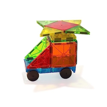 MAGNA-TILES Metropolis 110-Piece Magnetic Set for Kids