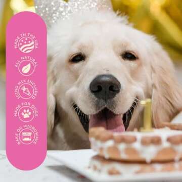 Wheat-Free Puppy Cake Mix & Frosting - Perfect for Dogs!