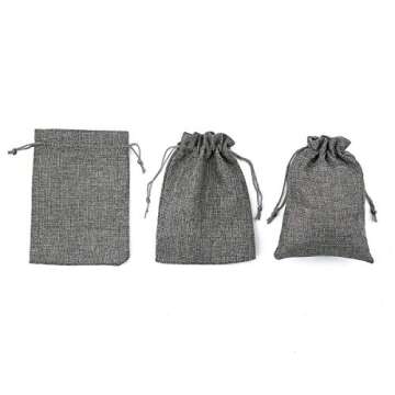 Burlap Gift Bags with Drawstring for Stylish Gifting