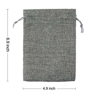 Burlap Gift Bags with Drawstring for Stylish Gifting