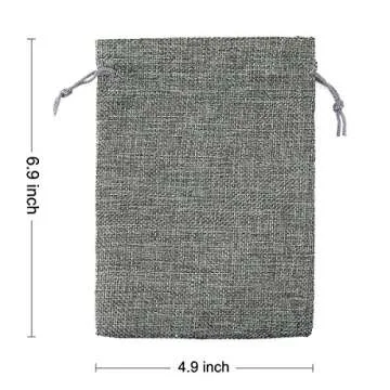 Burlap Gift Bags with Drawstring for Stylish Gifting