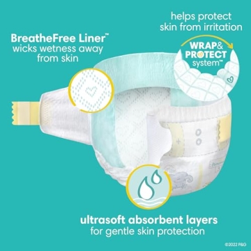 Pampers Swaddlers Diapers - Ultra Soft Size 6, 108 Count