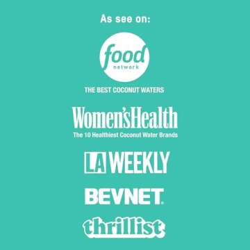 Once Upon a Coconut Pure Coconut Water - Low Calorie All-Natural Drink with Electrolytes - No Added ...