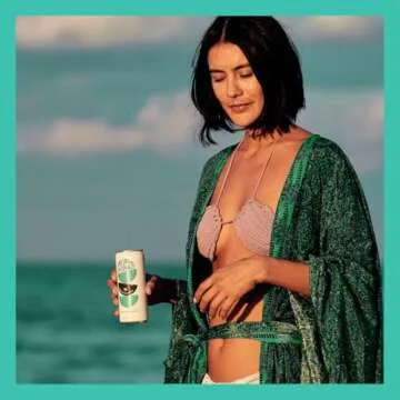 Once Upon a Coconut Pure Coconut Water - Low Calorie All-Natural Drink with Electrolytes - No Added Sugar or Sweeteners - Non-GMO - Gluten-Free - Pack of 12 Cans (each 10.8 fl oz)