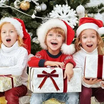 Jutom 3 Rolls Christmas Vintage Velvet Ribbon Vintage Khaki Velvet Ribbon Solid Color Satin Velvet Ribbon for Christmas Wedding Wrapping DIY Crafts Decoration Favors, Total 30 Yards (Wine Red)