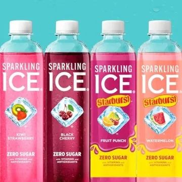 Sparkling Ice STARBURST Red Variety Pack, Sugar-Free Beverage