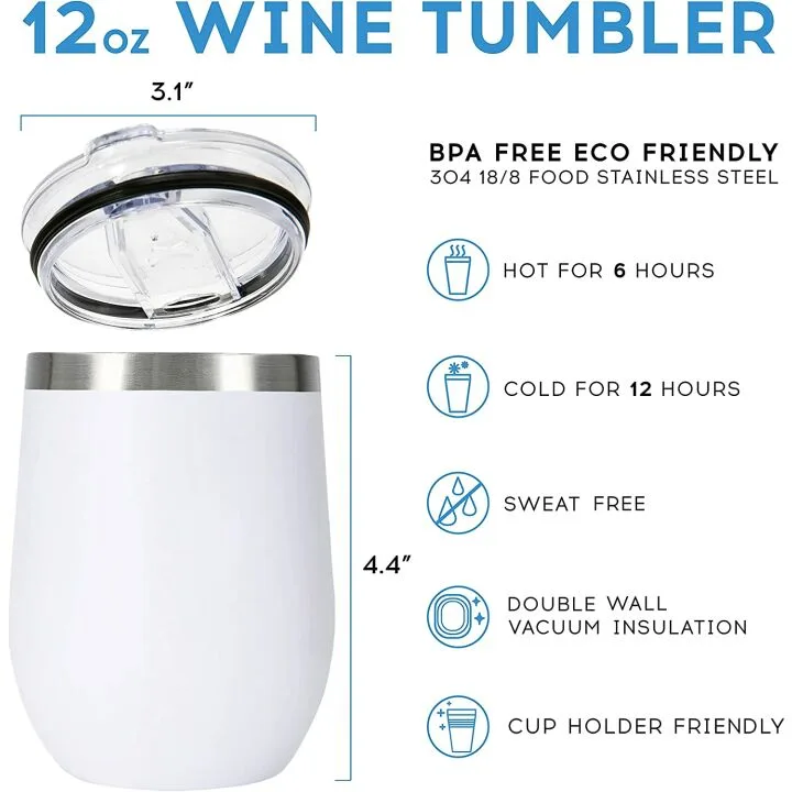 Retirement Wine Tumbler Gift for Women 2023