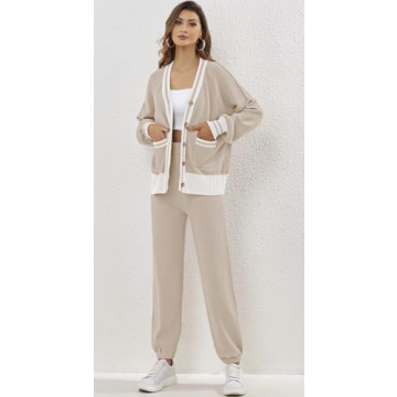 ETCYY Trendy Women's 2 Piece Lounge Set for Comfort