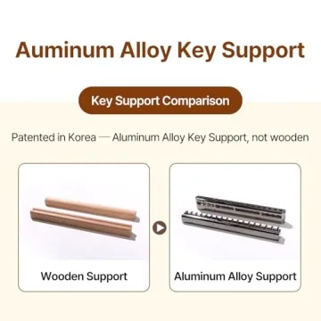 CUEL Kalimba Thumb Piano for Everyone - 17 Keys, Gift Ready