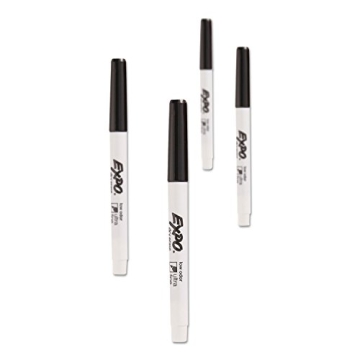 EXPO Low-Odor Ultra Fine Tip Dry-Erase Markers 4-Pack