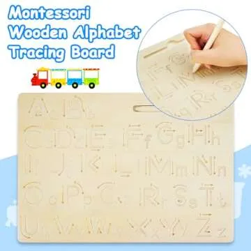 SUPKIZ Magnetic Color & Number Maze Board for Kids