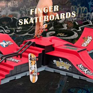 Ultimate Finger Skateboard Ramp Set for Kids & Adults