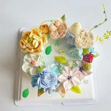 MINFEIDMS Rose Flower Leaf Fondant Molds Leaf Silicone Mold For Cake Decorating Cupcake Topper Candy Chocolate Gum Paste Polymer Clay