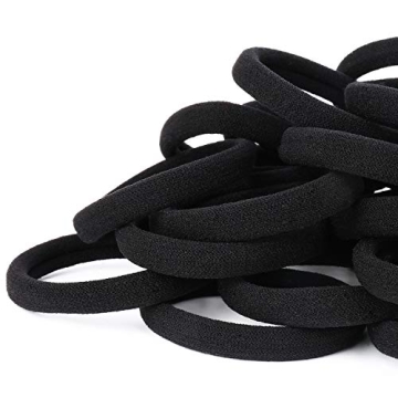 Durable 50PCS Hair Ties for Thick Hair - Qarwayoc