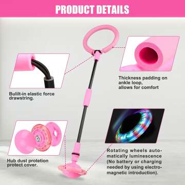 Chridark Ankle Skip Ball - Fun Outdoor Game