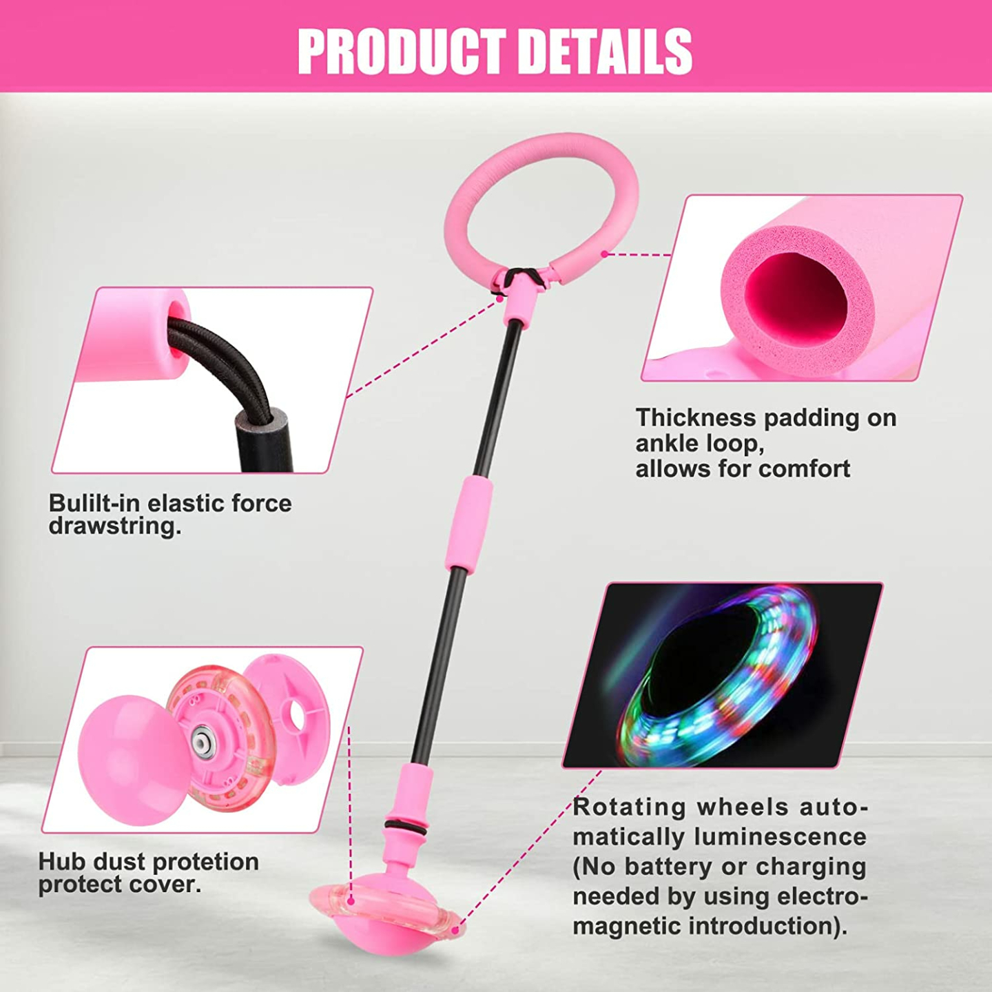 Chridark Ankle Skip Ball - Fun Outdoor Game