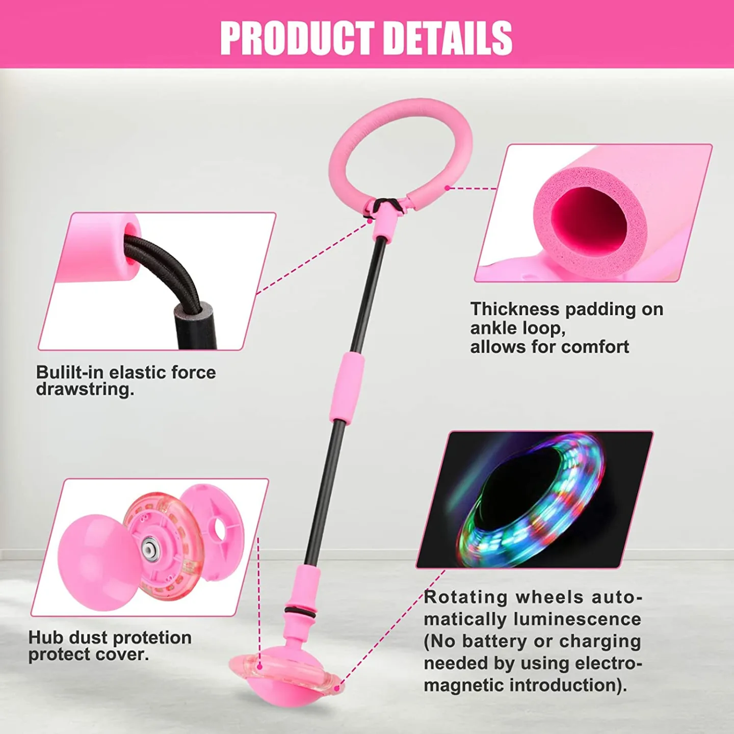 Chridark Ankle Skip Ball - Fun Outdoor Game