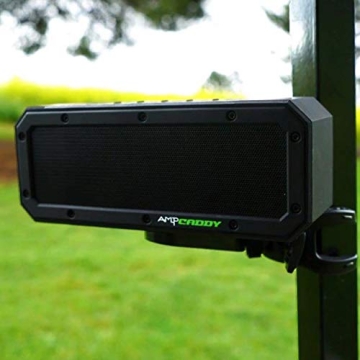 Golf Speaker with Mount, 40 Watt Bluetooth Portable Ampcaddy Version 3 Pro Max Bluetooth Speaker and...
