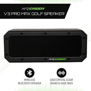 Golf Speaker with Mount - 20-Hour Battery Life & Waterproof
