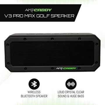 Golf Speaker with Mount - 20-Hour Battery Life & Waterproof