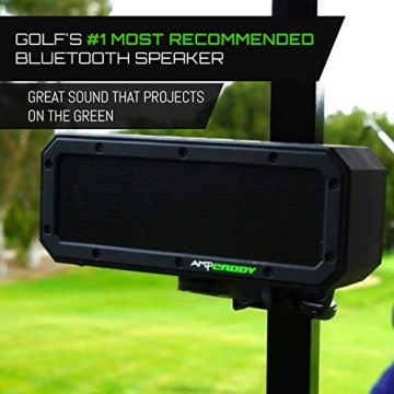 Golf Speaker with Mount - 20-Hour Battery Life & Waterproof