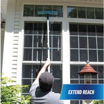 Unger Total Pro Kit - All-in-One Window Cleaning Solution