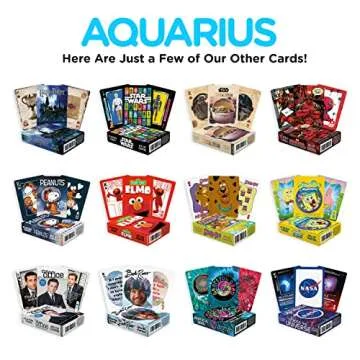 AQUARIUS Harry Potter Playing Cards - House Crests Themed Deck of Cards for Your Favorite Card Games - Officially Licensed Harry Potter Merchandise & Collectibles