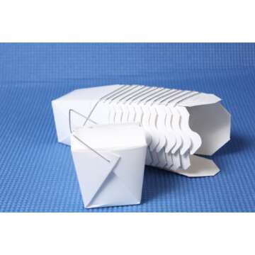 100 Chinese Take Out Box 8oz(wedding Favor/ Gift Boxes)